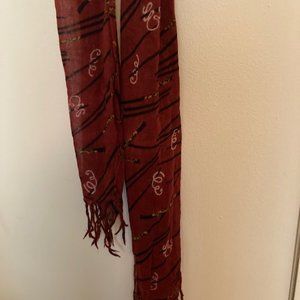 Zazou fine-gauge wool scarf